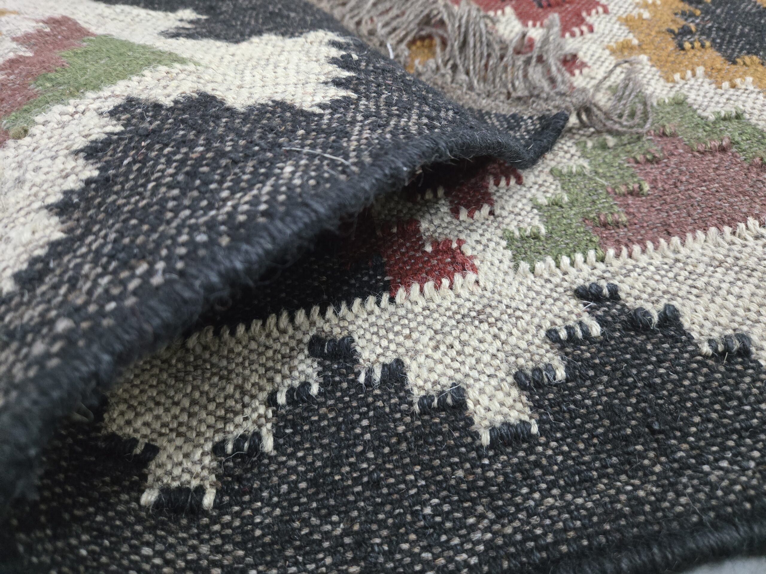 Indian Handmade Kilim Rug