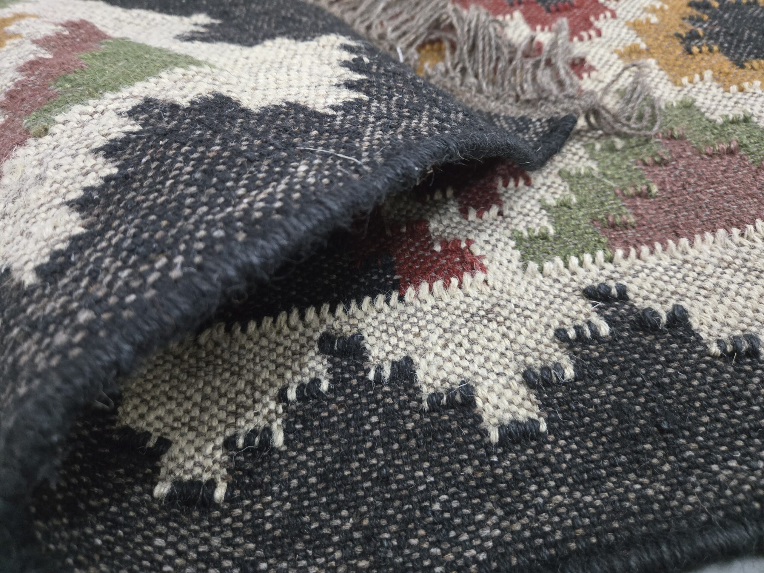 Vintage Tribal Kilim Rug