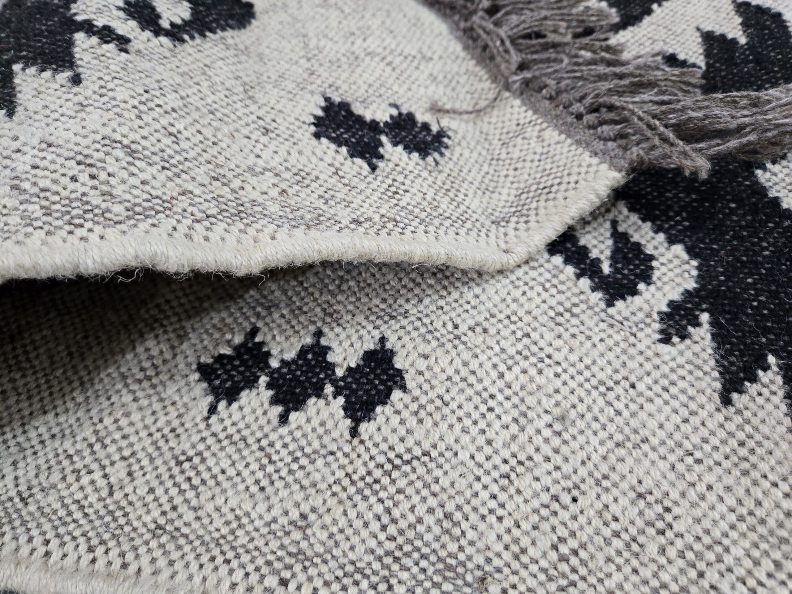 Handwoven Indian Kilim Rug