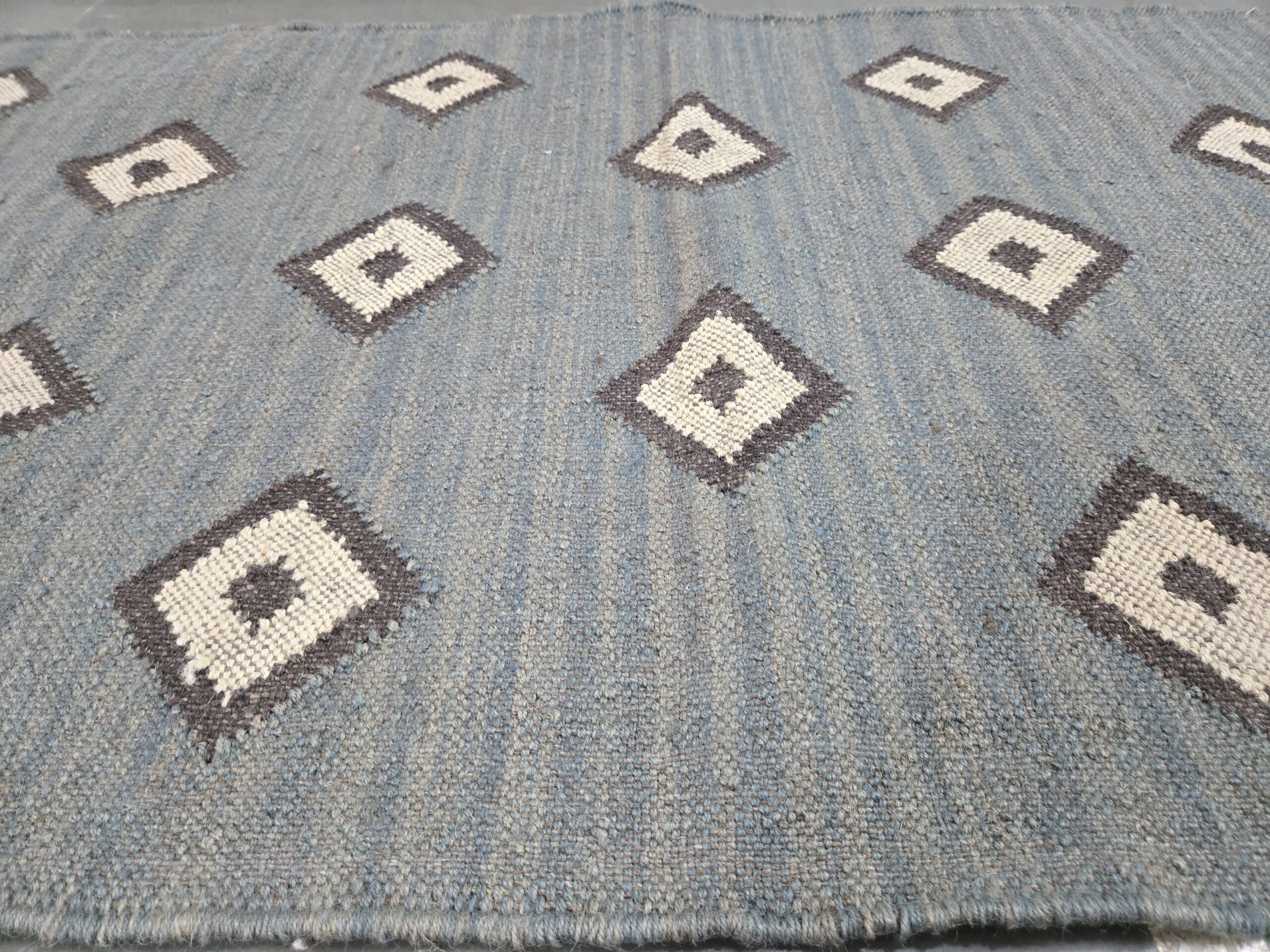 Vintage Tribal Diamond Rug