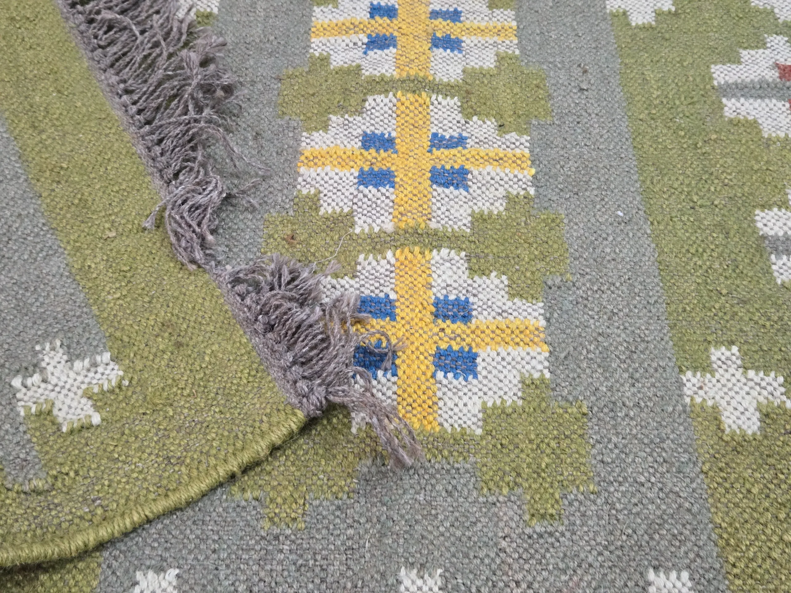 Boho farmhouse kilim geometric pattern