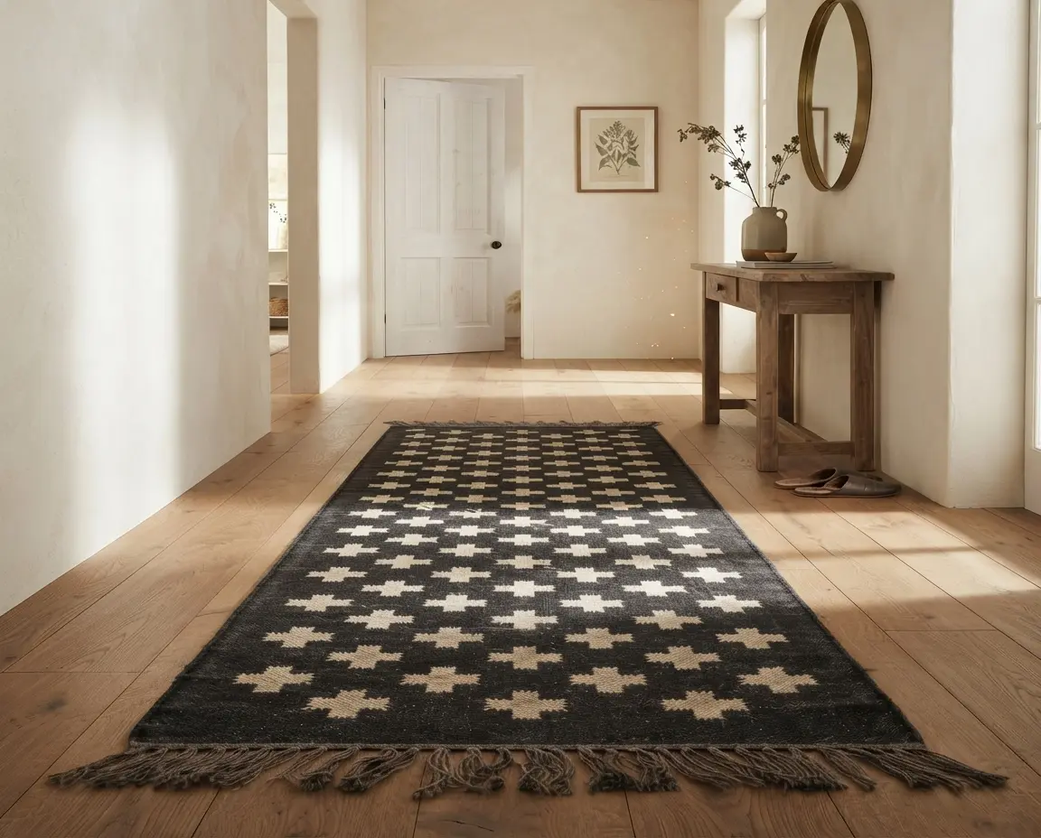 boho hallway runner rug