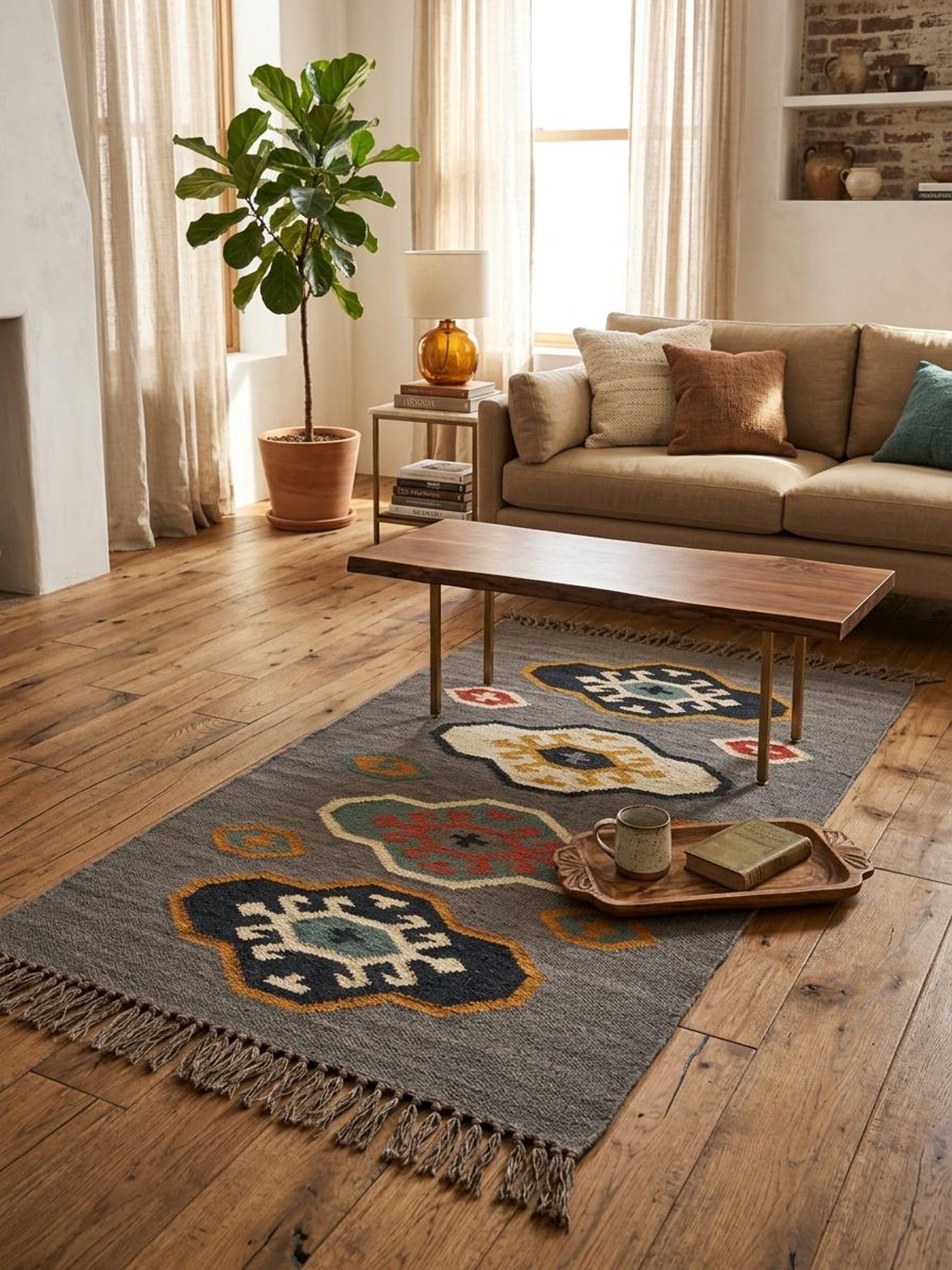 Southwestern Geometric Area Rug