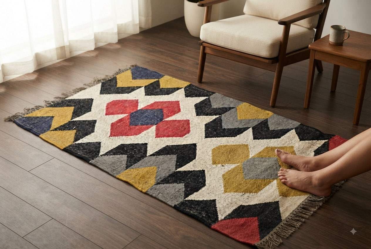 handmade kilim rug