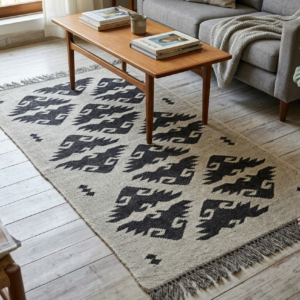 handwoven Indian rug