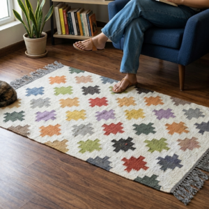 boho living room rug